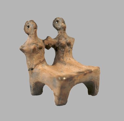 王位モデル、3800-3600 BC 作： Prehistoric Russian Culture