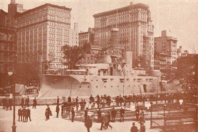 アメリカ海軍の求人、1917年頃1919年 作： Press Illustrating Service