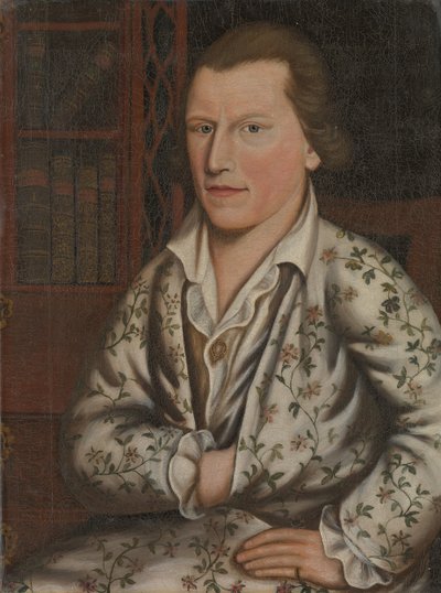 ウィリアム・デュギッドの肖像、1773年。 作： Prince Demah Barnes