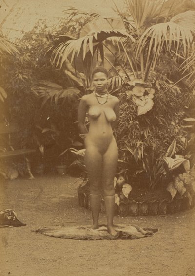 [南アフリカの女性、ヌード］ 作： Prince Roland Napoleon Bonaparte