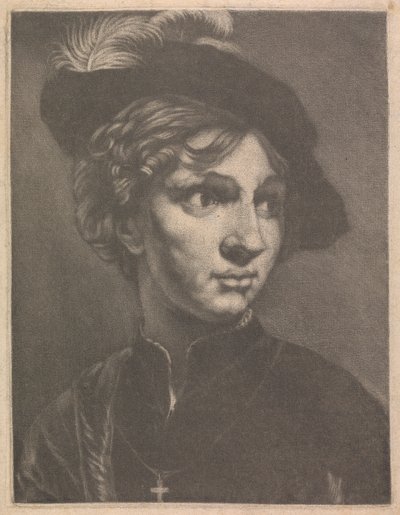 若い男の肖像 作： Prince Rupert
