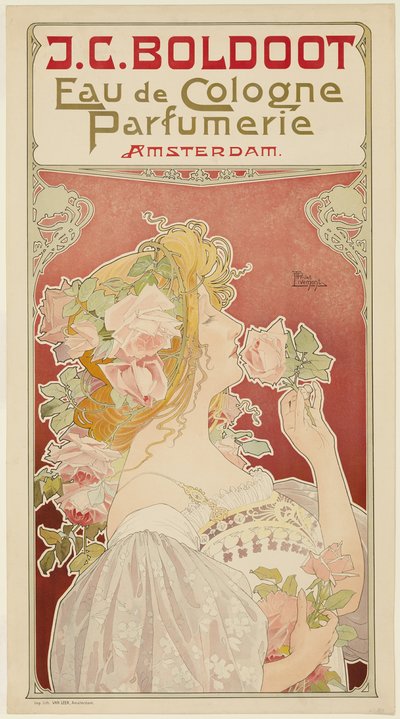 J.C. Boldoot オーデコロン: Perfumery Amsterdam 作： Privat Livemont