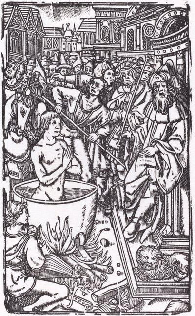 聖人の殉教 作： Probably French 16th Century