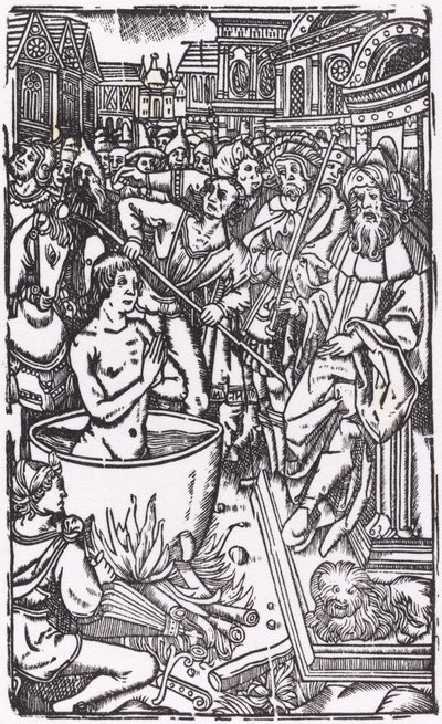 聖人の殉教 作： Probably French 16th Century