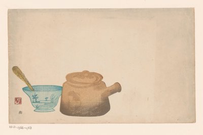 和食器のある静物 作： Prosper Alphonse Isaac