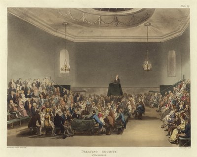 討論会 作： Pugin and Rowlandson
