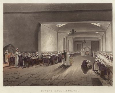 食堂 作： Pugin and Rowlandson