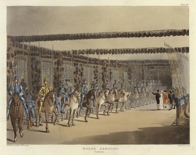 馬の武器庫 作： Pugin and Rowlandson