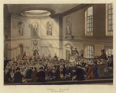 インドの家 作： Pugin and Rowlandson