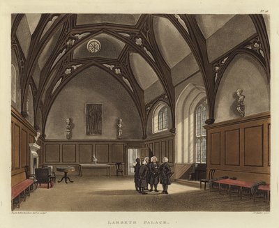 ランベス宮殿 作： Pugin and Rowlandson