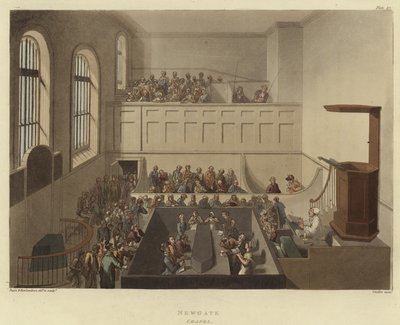 ニューゲート 作： Pugin and Rowlandson