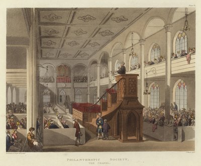 慈善会 作： Pugin and Rowlandson