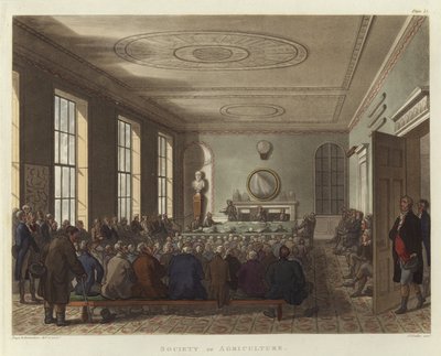 農業学会 作： Pugin and Rowlandson