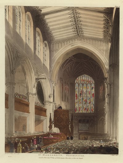 セントマーガレット 作： Pugin and Rowlandson