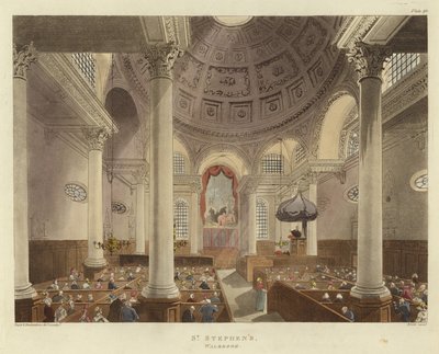 セントスティーブンス 作： Pugin and Rowlandson