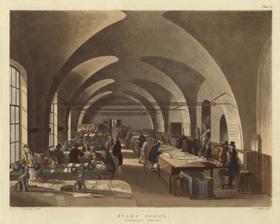 切手事務所 作： Pugin and Rowlandson