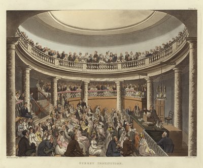 サリー機関 作： Pugin and Rowlandson