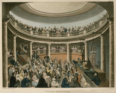 サザークインスティテューション、サザーク 作： Pugin and Rowlandson