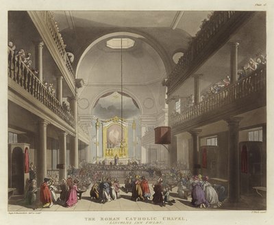 ローマカトリックチャペル 作： Pugin and Rowlandson