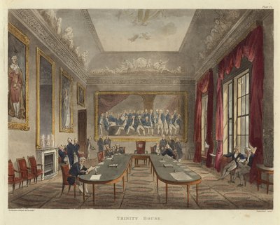 トリニティハウス 作： Pugin and Rowlandson