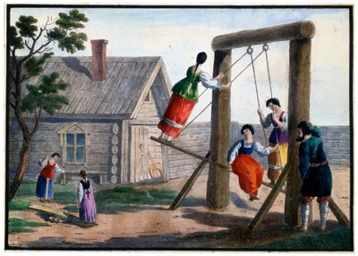 国の娯楽、1825。 作： Pyotr Alexandrov