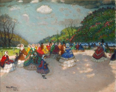 春の公園の散歩 作： Pyotr Alexandrovich Nilus