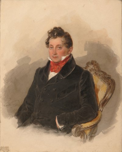 カウントマベイユーリエヴィッチヴィリエゴルスキー1794-1866、1840年代の肖像 作： Pyotr Fyodorovich Sokolov