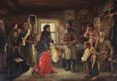 結婚前、1900年代 作： Pyotr Ivanovich Tselebrovski