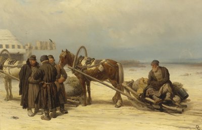 ゲートで 作： Pyotr Petrovich Sokolov