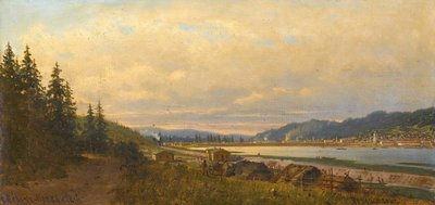 Verkh-Neyvinsky の眺め、1877 年頃。 作： Pjotr ​​​​Petrowitsch Wereschtschagin