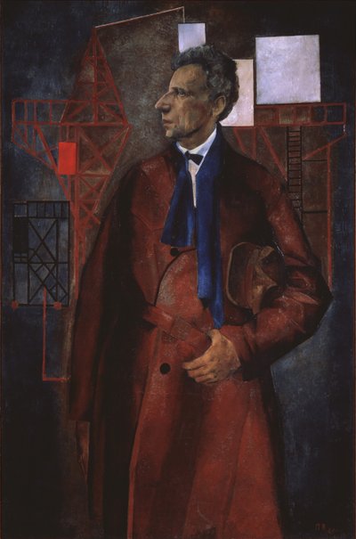 舞台プロデューサーVsevolod Meyerhold 1874-1940、1925年の肖像 作： Pyotr Vladimirovich Williams