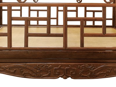 黃花里六柱天蓋ベッドの詳細、嘉嘉年間清代（木材）（469034も参照 作： Qing Dynasty Chinese School