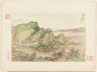  作： Qing Dynasty Chinese School