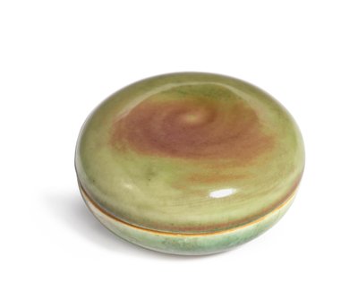 シールペーストボックスとカバー、Yinse He 作： Qing Dynasty   Kangxi Period Chinese