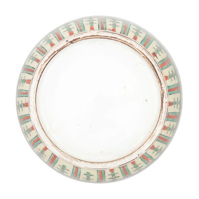 ファミーユ・ヴェルテ「三国志」ルーロー花瓶（陶器 作： Qing Dynasty   Kangxi Period Chinese School