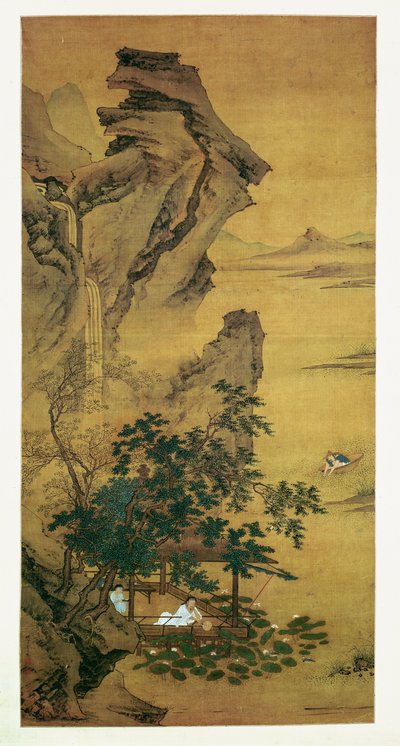 蓮の池の夏の夢 作： Qiu Ying