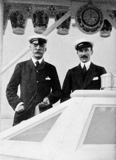 ベンケンドルフとエリントン卿、1908年。 作： Queen Alexandra
