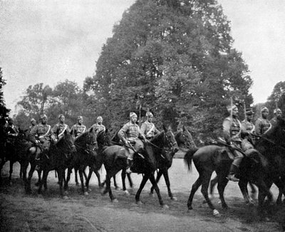 1908年ベルンスドルフでのデンマークハサー 作： Queen Alexandra