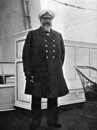 1904年1908年の王室ヨットノルウェー旅行中のパイロット。 作： Queen Alexandra