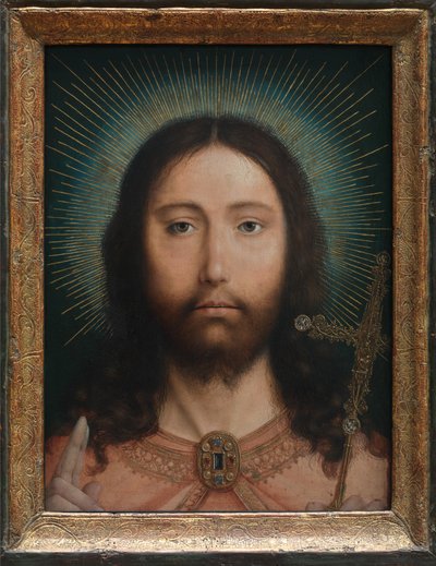 キリスト・サルバトール・ムンディ 作： Quentin Massys or Matsys