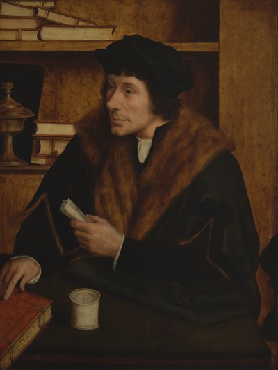 ピーテル・ギリス 作： Quentin Massys or Matsys