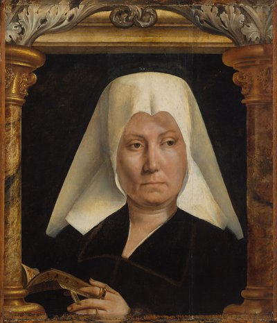 女性の肖像、カリフォルニア州。 1520年。 作： Quentin Metsys I