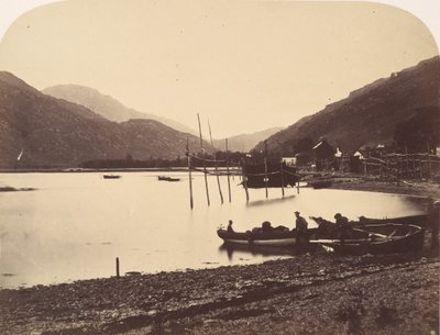 ロング ヘッド湖、1856 年。 作： R. H. Henry