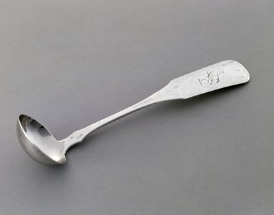 取鍋、c。 1849-1867（シルバー） 作： R. Lyman