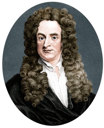 アイザックニュートン、イギリスの数学者、天文学者、物理学者、1818年 作： R. Page
