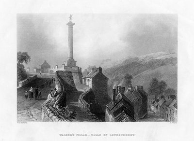ウォーカーズピラー、ロンドンデリー、北アイルランド、1860 作： R. Wallis