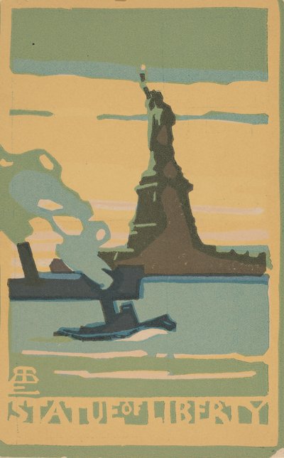 自由の女神、1916 年。 作： Rachael Robinson Elmer
