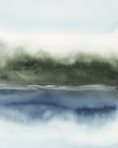 穏やかな抽象風景 作： Rachel Elise
