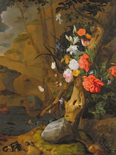 不明な画像 作： Rachel Ruysch