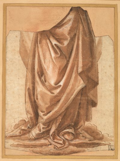 1524年以前のカーテンの研究 作： Raffaellino del Garbo